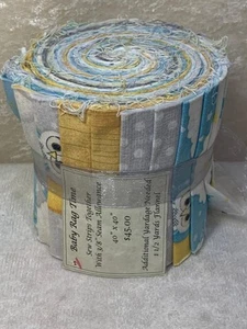 Vorgeschnittene Jelly Roll 40" x 40" Baby Stoff Quilt Stoff Material - Bild 1 von 12
