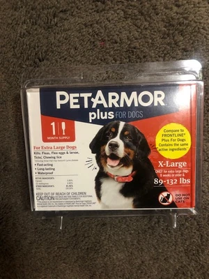 PetArmor Plus para perros (X-grande) (suministro para 1 mes) Foto 1 de 2