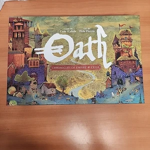 Leder Fantasy Board Game Oath - Chronicles of Empire & Exile Box VG+/NM - Picture 1 of 4