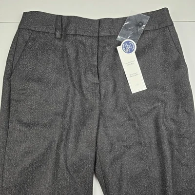 Pantalones Charter Club Shop Para Mujer Calce Clásico Abdomen Adelgazante Brezo Negro Talla 6 Foto 1 de 4