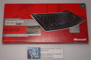 Microsoft Bluetooth Mobile Keyboard 5000 getestet muss funktionieren LOOK FIRST Originalverpackt - Bild 1 von 5