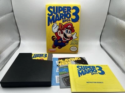 Super Mario Bros. 3 NES CIB Complete /w Manual, Inserts & Protective Case VGC - Image 1 of 4