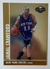 Jamal Crawford 2008-09 Topps Co-Signers GOLD FOIL #11 New York Knicks #'d /99