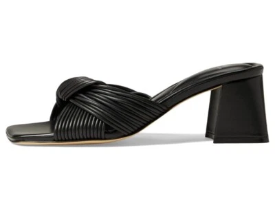 Sandalia de mujer Marc Fisher LTD de tacón Cherrie negra talla 7 M Foto 1 de 4