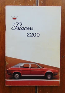 Princess 2200 HL HLS Handbook AKM 3207 1976 - Picture 1 of 10
