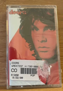 The Doors Greatest Hits Cassette Sealed Elektra WTVC 61860 Light My Fire - Picture 1 of 4
