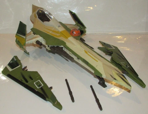 Star Wars Saga Collection Kit Fisto's Jedi Starfighter Target 2006 Excl Complete Cover