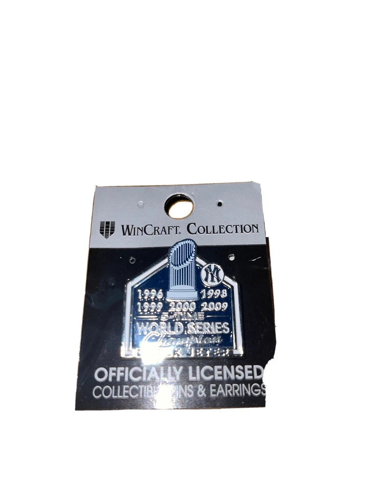 derek jeter 5x world series champion pin - Image 1 of 1