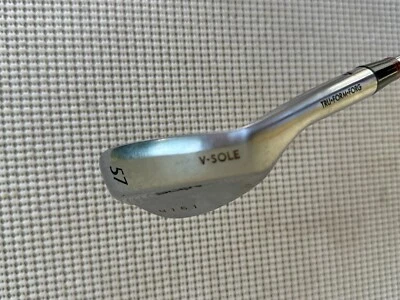 Scor 4161 V-SOLE Forged 57° Wedge  Steel Shaft Stiff Flex Tour Issue - Image 1 of 4