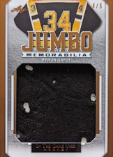 🔥#/6 BYRON DAFOE JUMBO RELIC 2022-23 Leaf In Game Used ITG Memorabilia GOALIE🔥