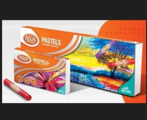 Atlas Art Pastel 12 & 24 Colors - Picture 1 of 7