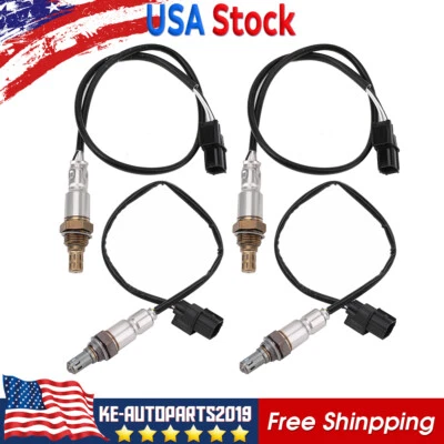 4X Oxygen Sensor For 2009-2011 Honda Pilot Ridgeline 3.5L Upstream&Downstream KE - Image 1 of 4