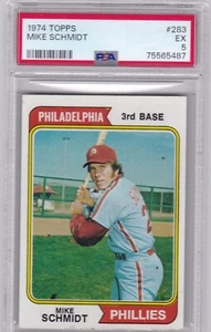 1974 Topps - #263 - Mike Shmidt - Philadelphia - PSA 5 - 5487 - Picture 1 of 2