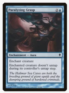 Magic the Gathering Cards Paralyzing Grasp (x4) PLAYSET Zendikar NM/LP - Picture 1 of 1