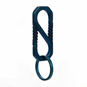 EDC Tragbarer TC4 Schlüsselanhänger Karabiner aus Titanlegierung mit Schlüsselring Hängeschnalle - Bild 1 von 14