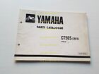 Yamaha Ct 50 S 3Nt6 1990 Catalogo Ricambi Originale Spare Parts Catalogue