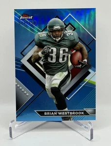 2023 Topps Composite Finest RIFRATTORE BLU CIELO Brian Westbrook #234 009/150 - Foto 1 di 2
