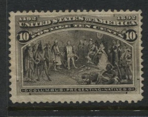 USA 1893 10 cents Columbian mint o.g. - Picture 1 of 1