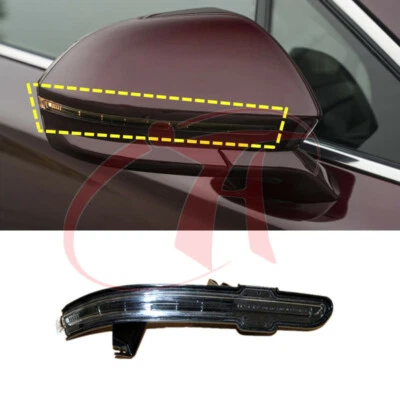 Luz de señal LED del espejo retrovisor lateral derecho apta para Lincoln MKC / MKX / Nautilus Foto 1 de 4