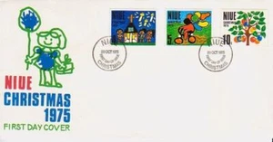 Niue - Christmas 1970 & 75 (2no. FDC's) 1970-75 - Picture 1 of 2
