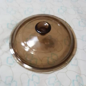 Vintage Corning Ware Bernstein Visionen 6 1/4" Pyrex Deckel, V 1 C Hergestellt in den USA - Bild 1 von 12