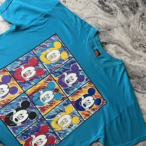 Disney Vintage 90’s Land’n Sea NY Mickey Unlimited Pop Art Tshirt 2X 2XL - Bild 1 von 9