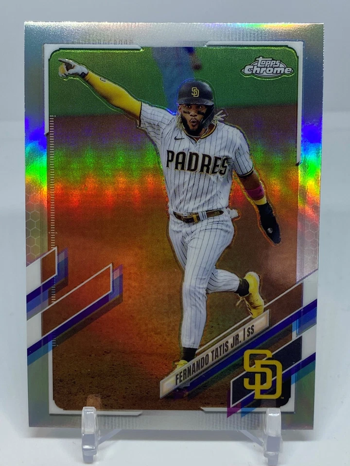 2021 Chrome refractor parallel singles *Free Shipping* Topps - Image 1 of 1