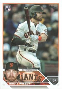 2023 Topps Update Baseball #US174 Brett Wisely RC
