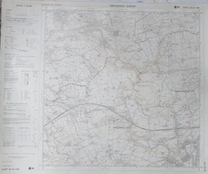 Original OS Map; 1:10,000; Sheet SD 62 NW; 1972; Hoghton, Lancashire - Picture 1 of 1