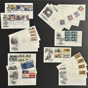 StampTLC US FDC Wildlife Electronics collezione minerale postale labor revolution - Foto 1 di 5
