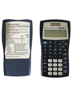 Texas Instruments TI-30X IIS Scientific Calculator, 10-Digit LCD, Black - Picture 1 of 5