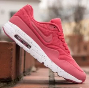 Nike Air Max 1 Ultra Moire Rosa Blanco Gris Cemento 15 Hombres Zapato para Correr 705297-611 - Imagen 1 de 7