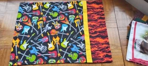 Hot Guitar Standard size Kids pillowcase - Picture 1 of 4