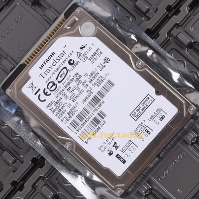 Hitachi Travelstar 80GB 2.5" IDE Hard Drive HTS541080G9AT00 5400 RPM 80 GB - Image 1 of 2