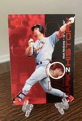 1999 Upper Deck Mark McGwire Mark On History Legend Insert EX - Imagem 1 de 2
