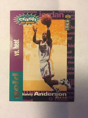 1995-96 GOLD Collector's Choice Crash The Game Nets Card #C2 Kenny Anderson NM/M - Image 1 of 2