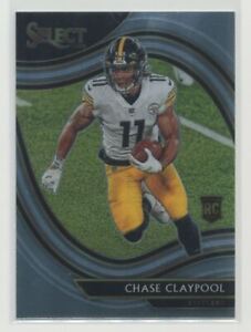 Chase Claypool 2020 Panini Select Field Level RC Rookie #370 Pittsburgh Steelers