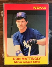 1988 Star Company DON  MATTINGLY  Limited Edition NOVA Set 500 Printed