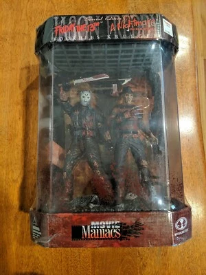 McFarlane Toys Movie Maniacs: Friday the 13th - Jason Voorhees VS Freddy Krueger Foto 1 de 4