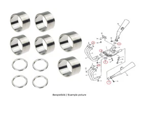 Yamaha XJR 1200 1300 Auspuff Endschalldämpfer Dichtungen Verbindung Krümmer - Bild 1 von 1