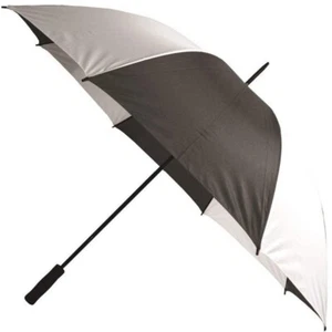 Golf Umbrella Black and White 5ft - Picture 1 of 11