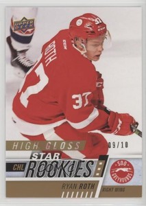 2017-18 Upper Deck CHL Star Rookies High Gloss /10 Ryan Roth #362