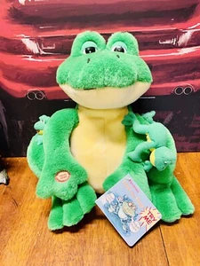 NEW Vintage 13” Kids Of America Plush Frog FRIBIT FROG WORKS ELECTRONIC Sounds - Picture 1 of 7