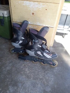 Nike Zoom Air Carbon Inline Roller Blades Size 10 Vintage Skates  2000 - Picture 1 of 8