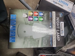 Sensor Brite LED Motion Activated Night Lamp 7 Colors Base - Picture 1 of 1