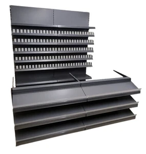 NEU 2m Zigarettenregal + 2m Kiosktheke Verkaufstresen Theke Tresen Regal Kiosk - Bild 1 von 1