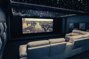 Starlight Polyester Acoustic Panels with Fibre Optics (1200mm x 600mm) - Picture 1 of 10