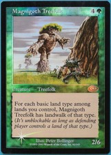 Magnigoth Treefolk FOIL Planeshift PLD Green Rare MTG CARD (ID# 209752) ABUGames