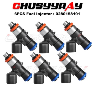 Inyectores de combustible 6* para Ford Flex 2013 2014 2015 2016 2017 3,5 L V6 Foto 1 de 4