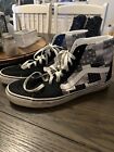 Vans Off The Wall Suede Custom High Tops Leather Lined Men’s SZ 14